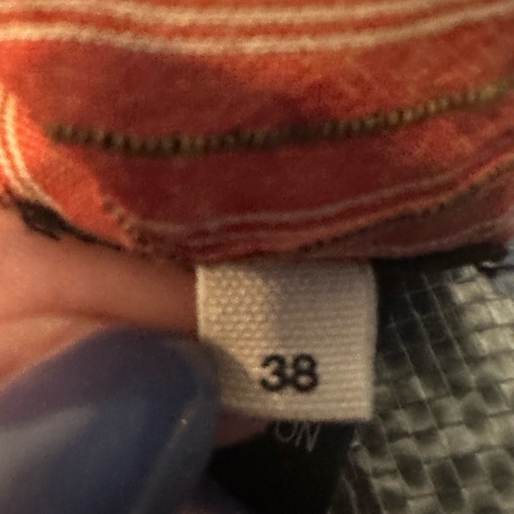 Isabel Marant Etoile Women’s button down shirt red striped sz 38 / US 6 /medium - Picture 8 of 8